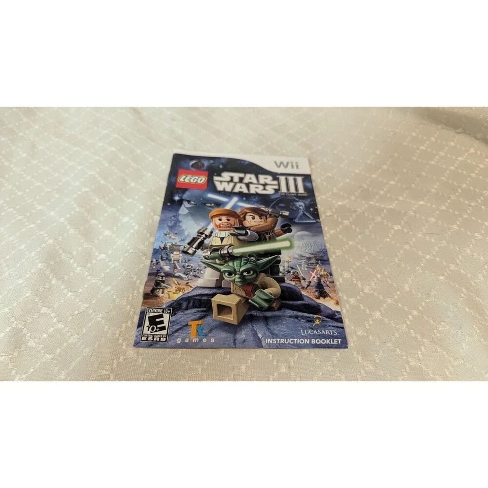 Lego Star Wars 3 The Clone Wars Game Nintendo Wii